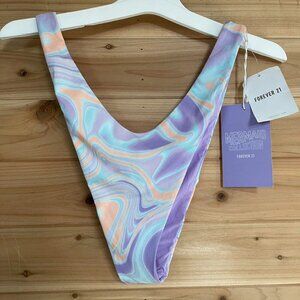 Purple And Pink Marble Print